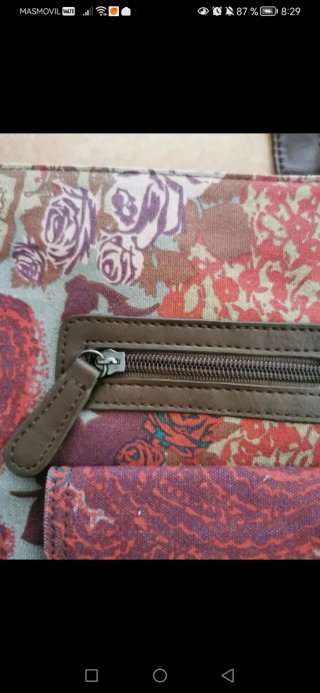 Bolso estampado étnico