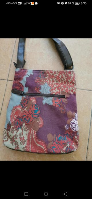 Bolso estampado étnico