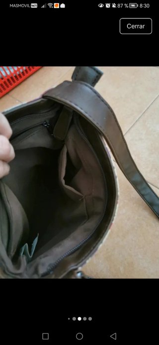Bolso estampado étnico