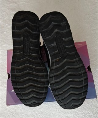Zapatillas Skechers Seguridad Negras/Grises