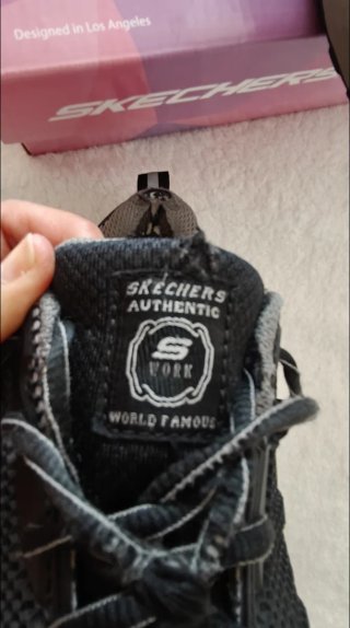 Zapatillas Skechers Seguridad Negras/Grises