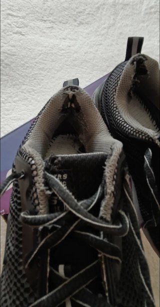 Zapatillas Skechers Seguridad Negras/Grises