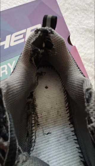 Zapatillas Skechers Seguridad Negras/Grises