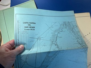 PLANOS CARTA MARINA PUERTO TOMAS MAESTRE LA MANGA