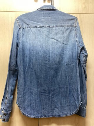 Camisa vaquera Zara Man Talla S