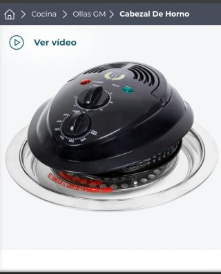Cabezal Horno Olla GM con Aro Adaptador