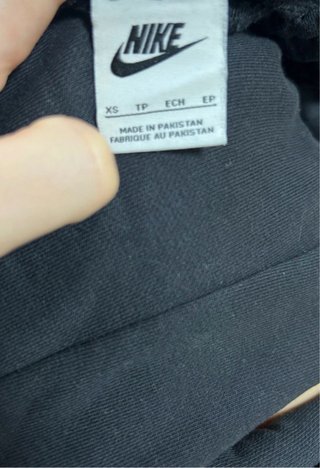 Pantalón chándal Nike negro