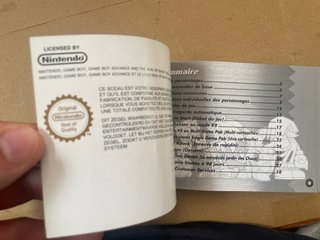 Sonic Advance + Flipper Party - Notice 100% Origin