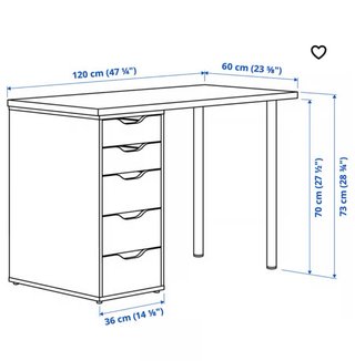 Escritorio Ikea LAGKAPTEN / ALEX