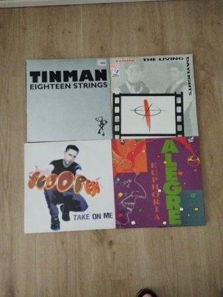Lote 16 vinilos Maxi Singles Dance Pop Rock