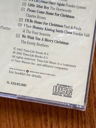 CD Christmas The Rock'n'Roll Era Time-Life