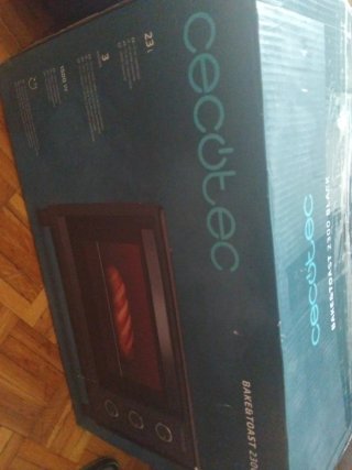 Cecotec Horno 2300 Black 23L 1500W NUEVO
