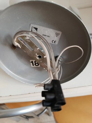 Lámpara de techo moderna