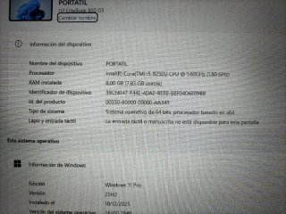 HP ELITEBOOK 850 G5 COMO NUEVO