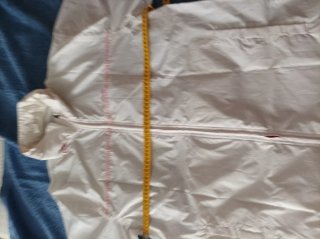 Chubasquero Quechua Talla XL Blanco