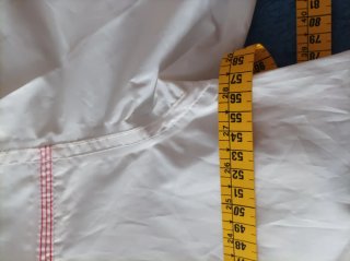 Chubasquero Quechua Talla XL Blanco