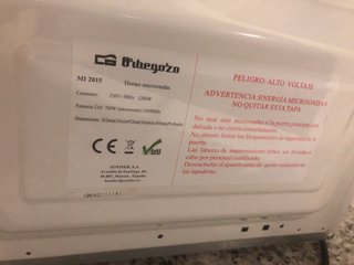 Horno Microondas Obergozo