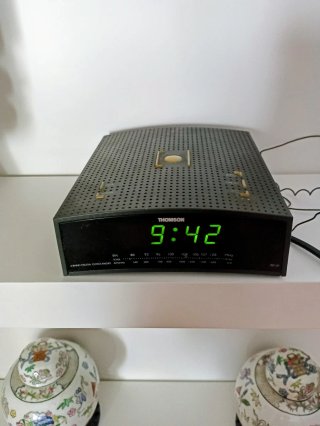 Radio Reloj Despertador Thomson RR50 Antiguo