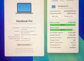 MacBook Pro 13 2019 Touch Bar