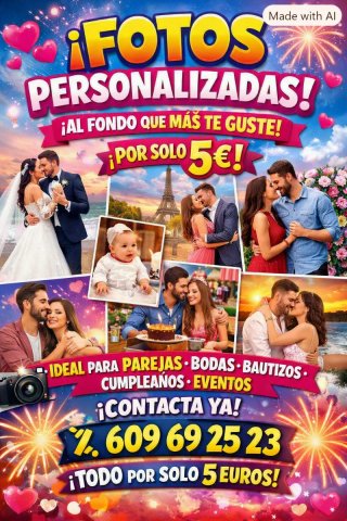 Fotos personalizadas