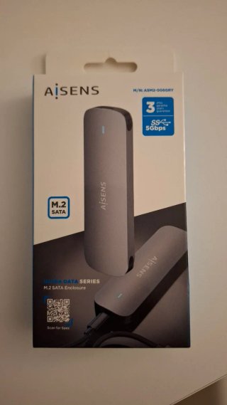 Lector SSD M.2 SATA AISENS 5Gbps