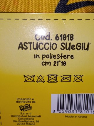 Tinta Unita Kids Astuccio Su e Giù Limone