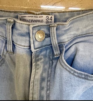 Pantalón vaquero desgastado talla 34
