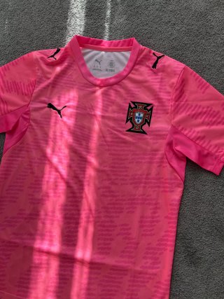 Camiseta Portugal Puma Rosa Talla M