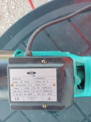 Bomba de agua eléctrica