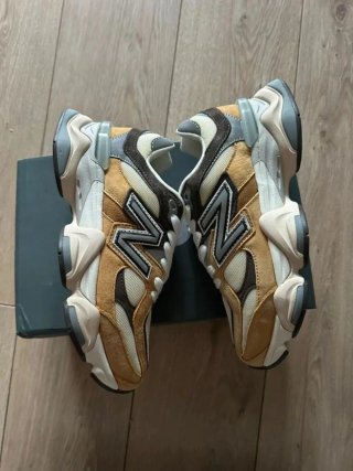 New Balance 39.5 Beige Marrón