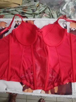 Corsetto Lalinea rosso tg 4/38B italiana