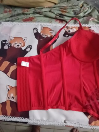 Corsetto Lalinea rosso tg 4/38B italiana