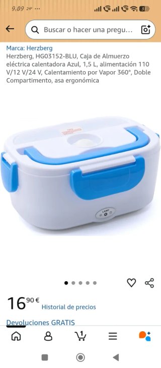 Termo Eléctrico Lunch Box