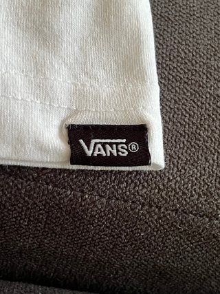 T-shirt Vans bianca