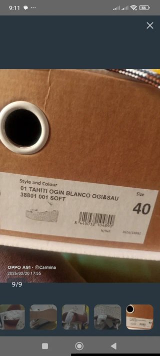 Sandalias POPA cuña esparto blancas y marrón