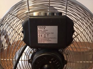 Ventilador Taurus Alpatec Metálico