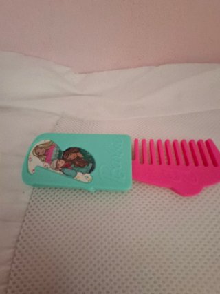 Peine Cepillo Barbie Plegable Original