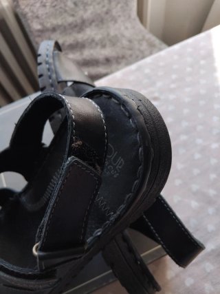 Sandali estivi Glamour Shoes vera Pelle Uomo 44