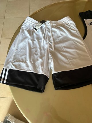 Conjunto Deportivo Adidas Negro y Blanco