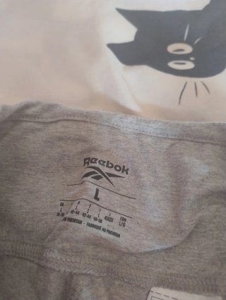 Leggings Reebok Gris