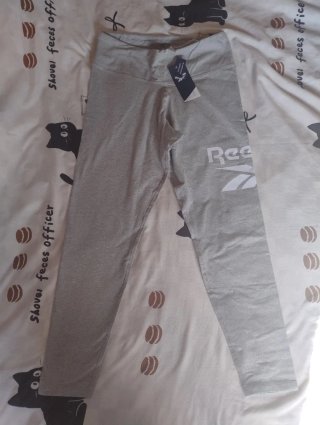 Leggings Reebok Gris