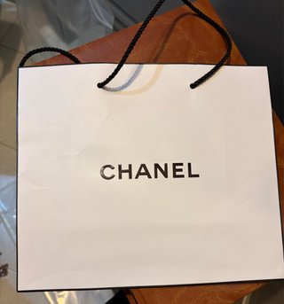 Bolsa de Papel Chanel Blanca