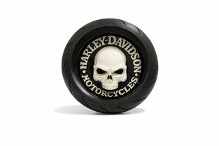 Cenicero Harley Davidson Calavera Rueda