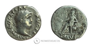 DENARIO NERON REV. SALUS (A1096)