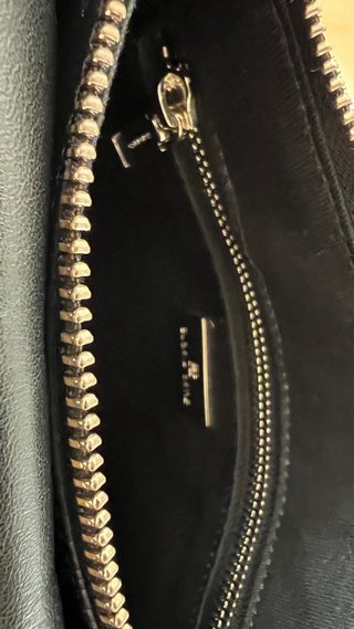 Bolso Cartera Piel Negro Gloria Ortiz 27x17cm