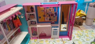 Maletín Casa Muñecas Barbie