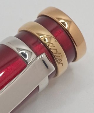 Bolígrafo Rollerball Cartier Rojo