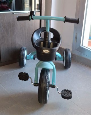 Triciclo infantil azul