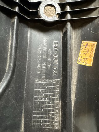 Embellecedor Tubo Escape Honda PCX 125/150 2014-18
