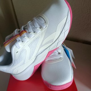 Zapatillas Reebok Mujer Blancas y Rosas 35